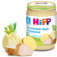 Пюре HiPP Картофельное пюре с кроликом, 190 г