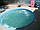 Басейн ЖЕМЧУЖИНА (Діаметр — 3 м/глибина — 1,5 м) Базовий колір блакитний., фото 3