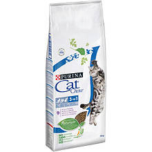 Purina Cat Chow Feline 3 in 1 Сухий корм для дорослих кішок (3 в 1) з індичкою 1,5 кг