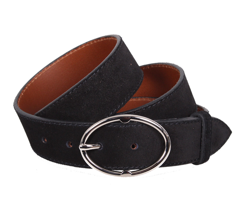 Жіночий ремінь з натуральної шкіри Z63-17 чорний, фото 1