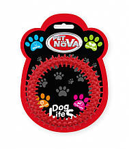 Іграшка для собак Кільце DentRing Pet Nova 12.5 см червоний