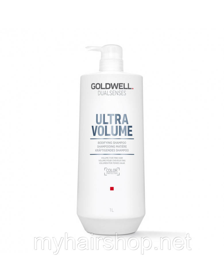 Шампунь для надання об'єму тонкому волоссю Goldwell Dualsenses Ultra Volume Boost Shampoo 1000 ml , фото 1