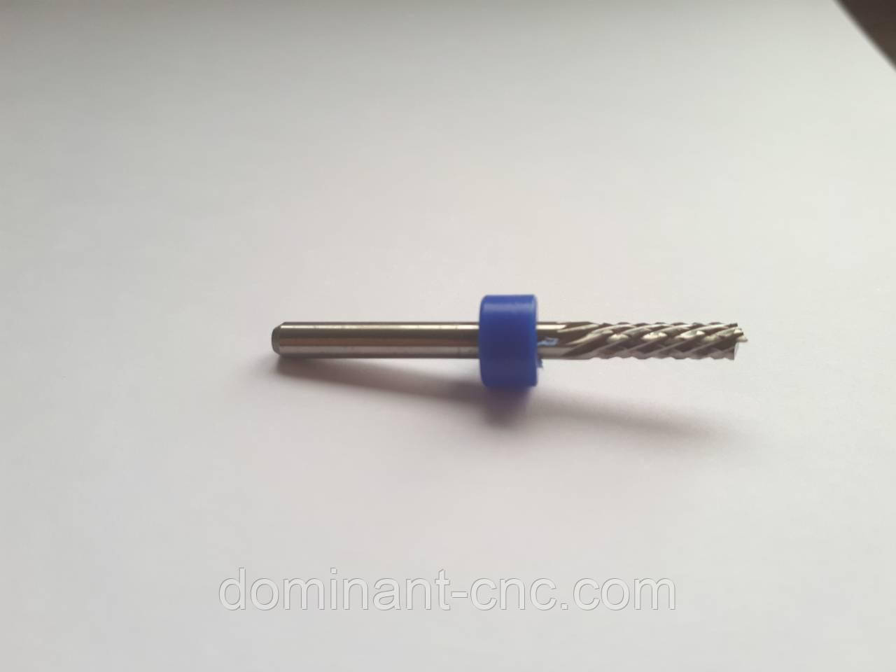 Фреза кукурудза 3,175*3*12*38 Стружка вниз