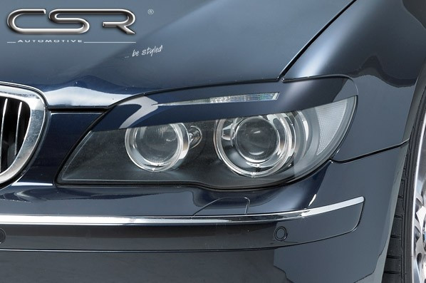 РІЛЬКИ (НАКЛАДКИ НА ФАРИ) BMW E65 РЕСТАЙЛ