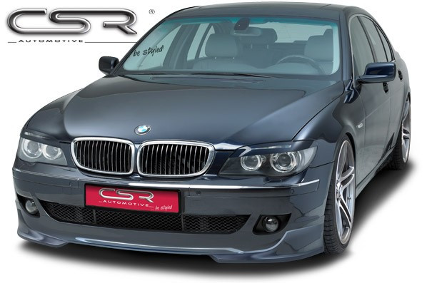 Спідниця (СПойЛЕР) ПЕРЕДНІГО БАМПЕРА BMW E65 FL (05-08)