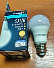 Лампа LED світлодіодна 9 Вт 800Lm Е27 куля LM217