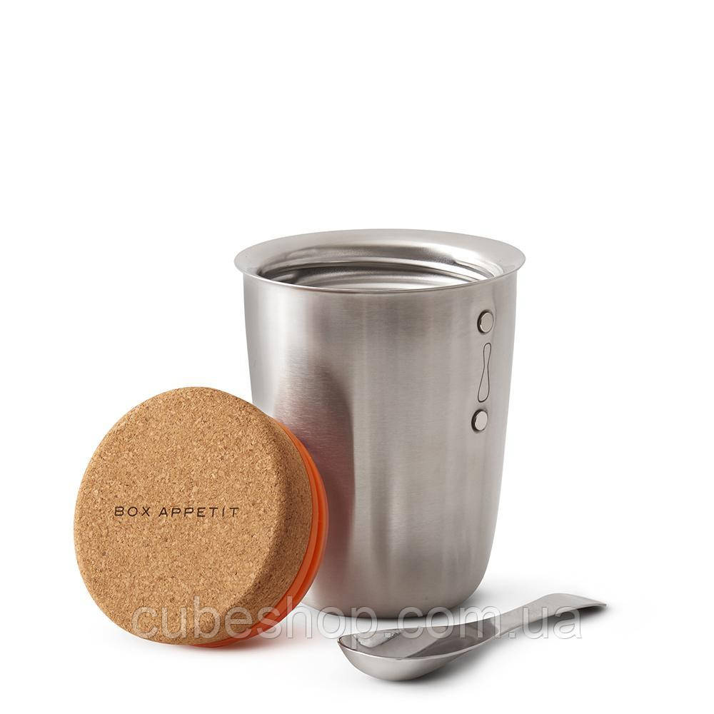 Термоконтейнер сталевий Thermo Pot Black+Blum, фото 1