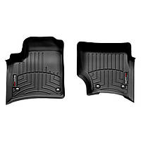 Килимки в салон (передні) Volkswagen Touareg 2002-10 з бортиком чорні овальний 440451 WeatherTech