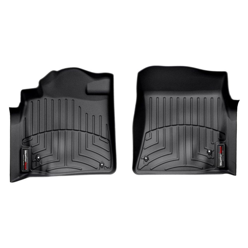 Передние коврики Toyota Land Cruiser 200 2008-12 LX 570 с бортиком черные 441571 WeatherTech - фото 1 - id-p568588104