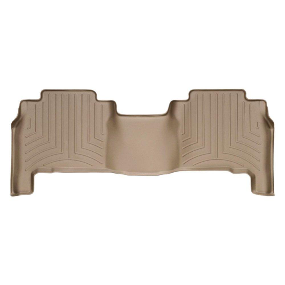 Задние коврики Toyota Land Cruiser 200 2008- LX 570 с бортиком бежевые 451572 WeatherTech - фото 1 - id-p568588117