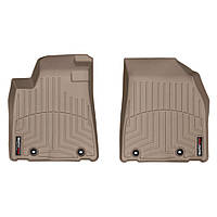 Передние коврики Лексус RX 2013-2015 с бортиком бежевые 454561 WeatherTech