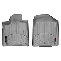 Передние WeatherTech коврики Acura MDX 2006-13 с бортиком cерые 461141