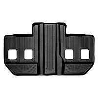 Задние WeatherTech коврики Cadillac Escalade 2007- с бортиком черные 3 ряд ESV 440665