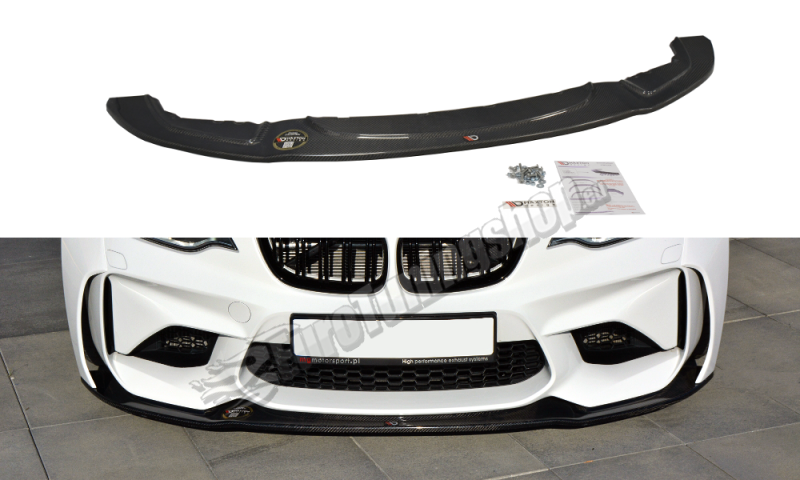 ДИФУЗОР ПЕРЕДНІГО БАМПЕРА BMW M2 F87 ВЕРСІЯ 1