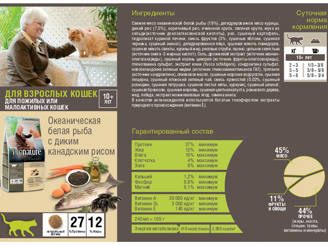 Pronature Holistic (Пронатюр Холистик) з океанічної білою рибою і диким рисом сухий холистик корм для котів Pronature Holistic (Пронатюр Холистик) з океанічної білою рибою і диким рисом сухий холистик корм для котів