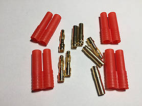 Роз'єм HXT 4mm Gold, фото 5