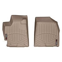 Передние коврики Toyota Highlander 2008-14 с бортиком бежевые 451151 WeatherTech