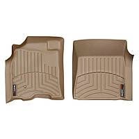 Передние коврики Toyota Sequoia 2007-12 с бортиком бежевые 452771 WeatherTech