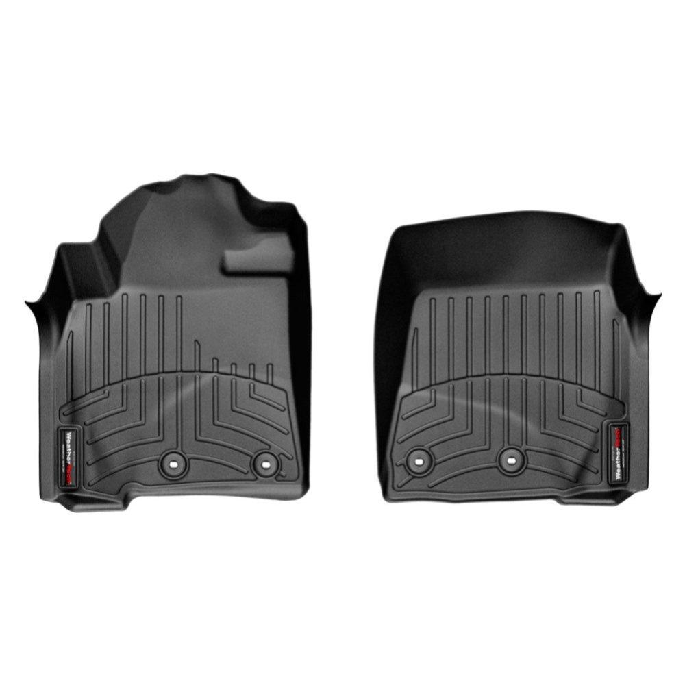 Передние коврики Toyota Land Cruiser 200 2012-/Lexus LX 570 с бортиком черные 444231 WeatherTech - фото 1 - id-p568588990