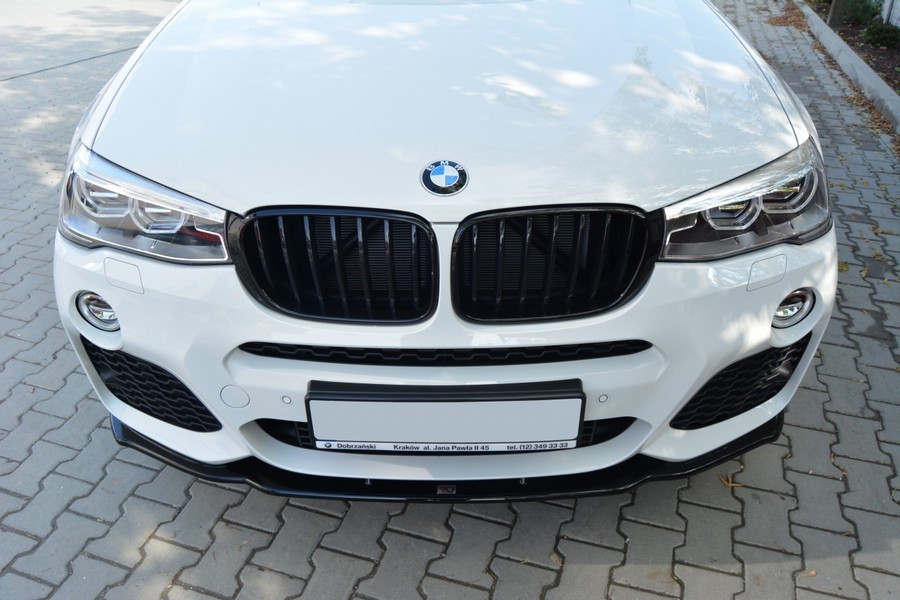 ДИФУЗОР ПЕРЕДНОГО БАМПЕРА BMW X4 M-PACK (F26), фото 1