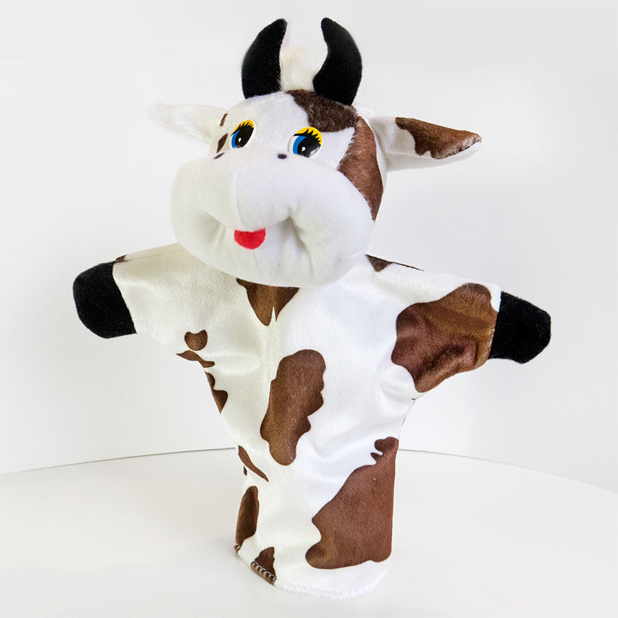 Іграшка Рукавичка (ляльковий театр) Корова 30 см