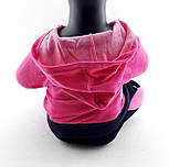 Спортивний костюм 12, 18, 24 місяці Туреччина для новонародженої дівчинки набір малиновий (КЖНД33), фото 6