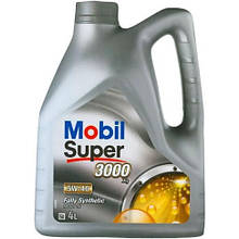 Масло MOBIL Super 3000 X1 5W-40 4л синтетичне 152556
