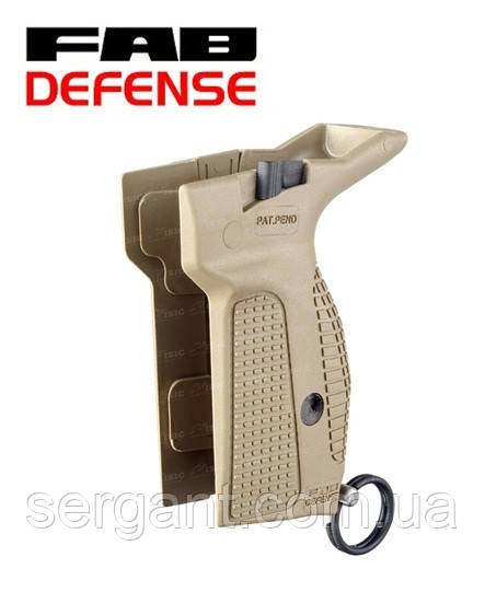 Пістолетна рукоятка для ПМ Fab Defense PM-G (Ізраїль) з механізмом скидання магазину ПІСОЧНА (під праву руку)