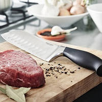 Ножі кухонні та ножиці з неіржавкої сталі