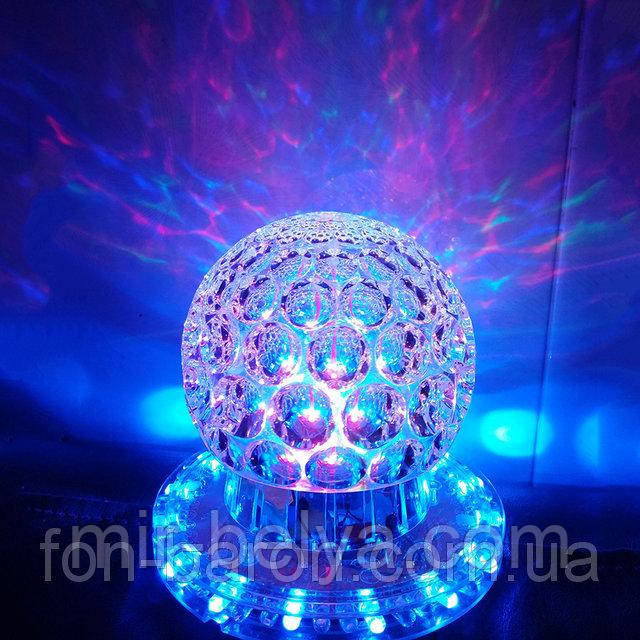Дисколампа — куля обертова LED Magic Ball Light, фото 1