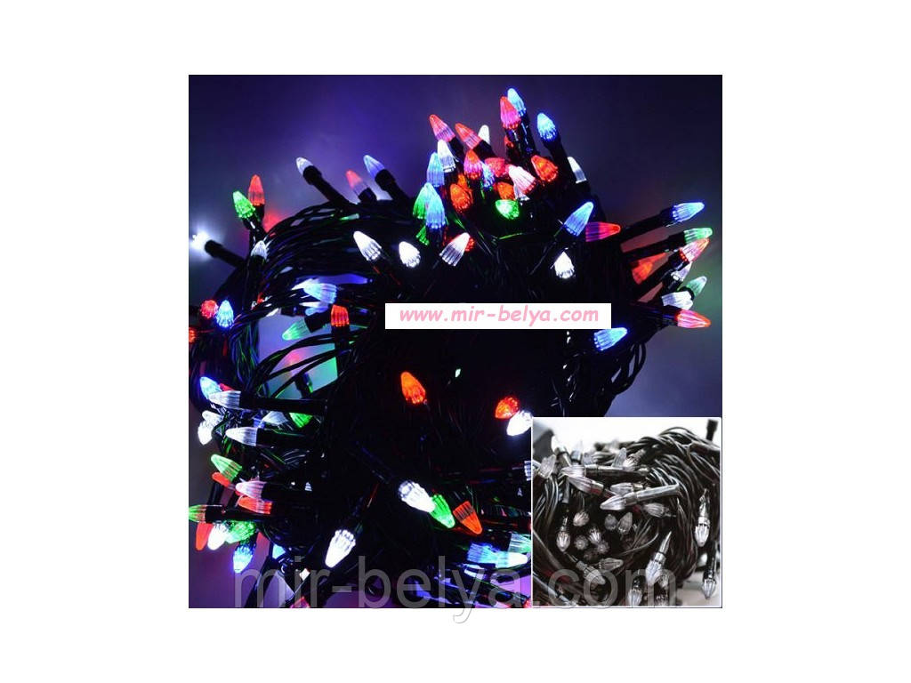 Світлодіодна гірлянда новорічна 500 Led Light Color, фото 1