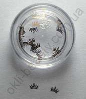 Логотип "Корона срібло маленька", 25 штук