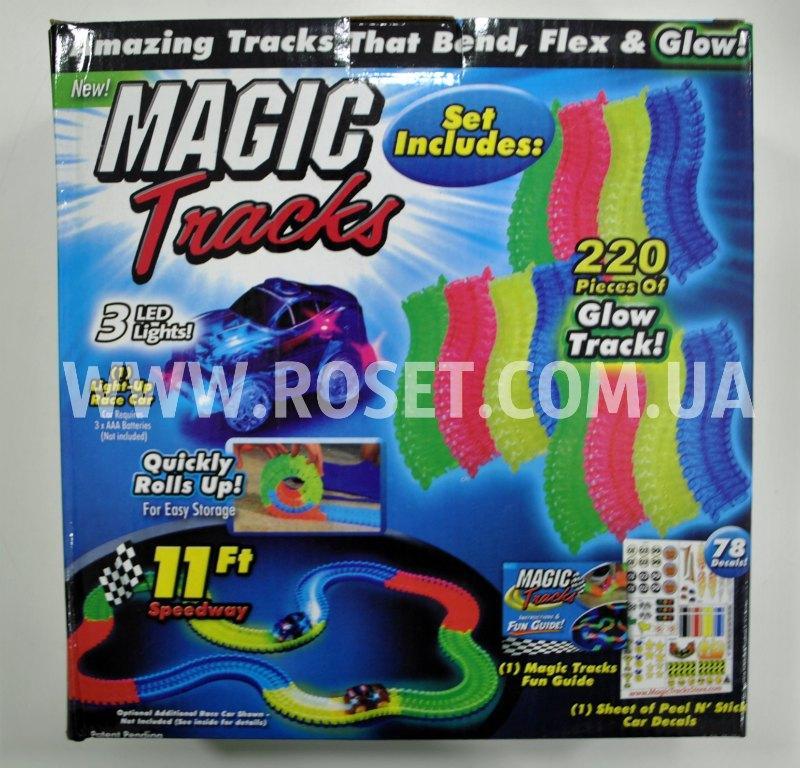Автомобільний трек - Magic Track 220 pcs (220 деталей + машинка)