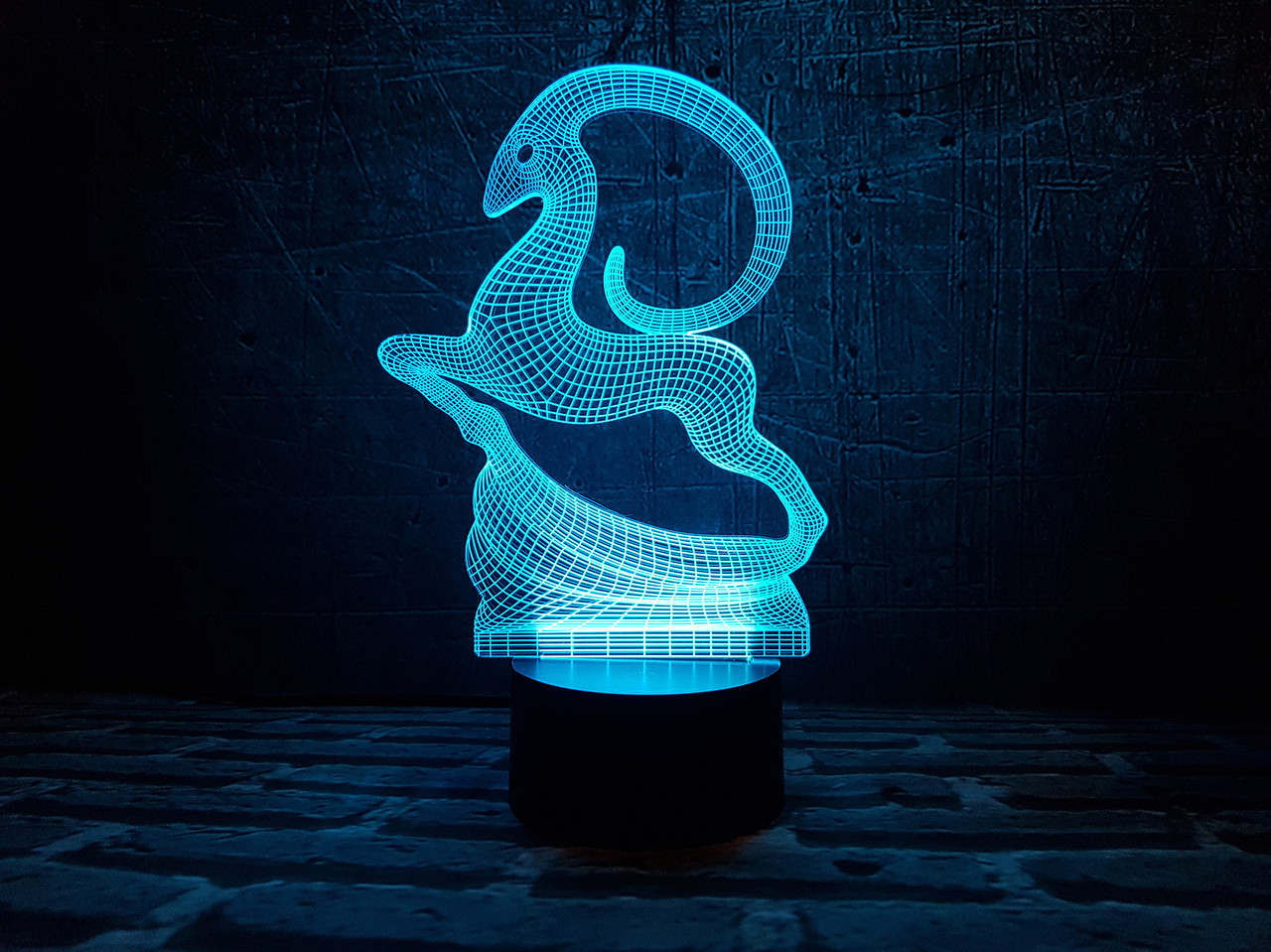 Змінна пластина для 3D ламп "Золота антилопа" 3DTOYSLAMP, фото 1