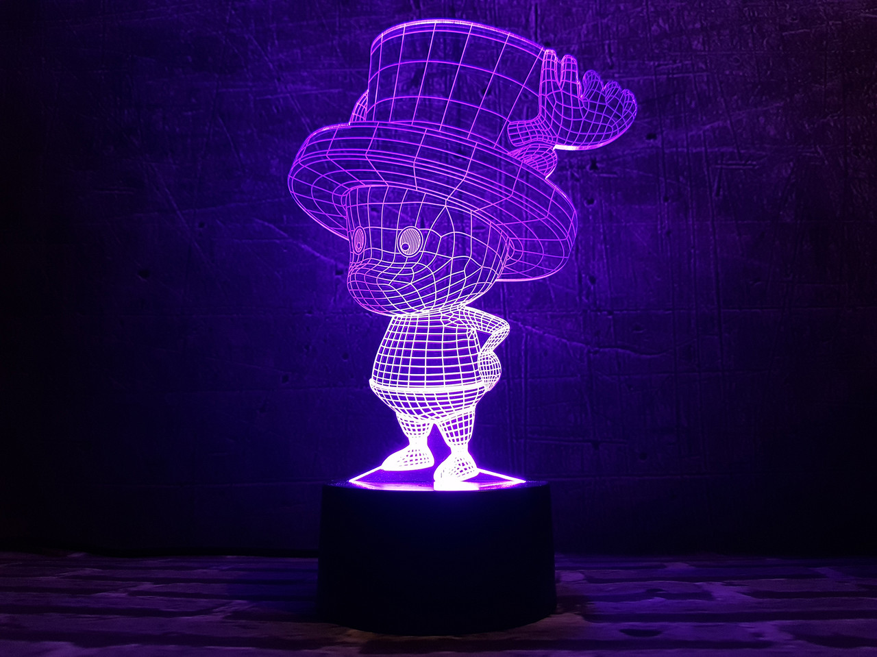 Змінна пластина для 3D-світильників "Гномік" 3DTOYSLAMP, фото 1