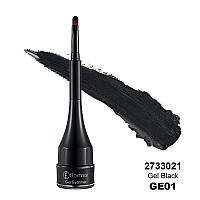 Гелева підводка для очей Flormar, 2,2 г Black 2733021