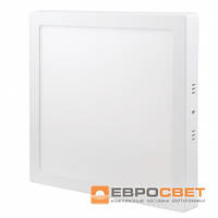 Точечный светильник Евросвет LED-SS-225-18 18Вт 4200К квадрат накладной