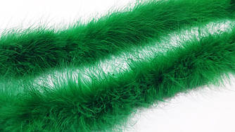 Пух лебединий боа 1,85-1,90м, колір зелений