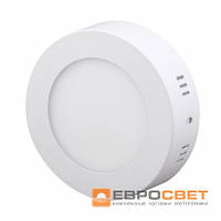 Точечный светильник Евросвет LED-SR-120-6 6Вт 4200К круг накладной