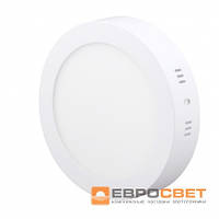 Точечный светильник Евросвет LED-SR-170-12 12Вт 4200К круг накладной