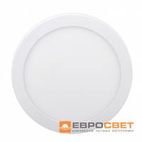 Точечный светильник Евросвет LED-SR-225-18 18Вт 4200К круг накладной