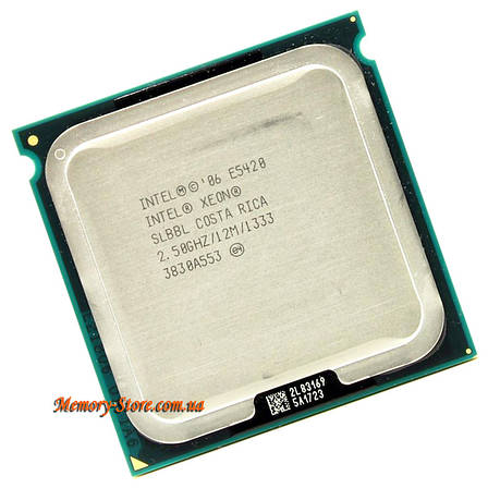Процесор Intel Xeon E5420 E0 4-ядра 2.50 GHz для LGA775, фото 1
