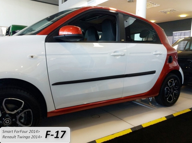 F-17 Door moldings Smart ForFour II 2014>