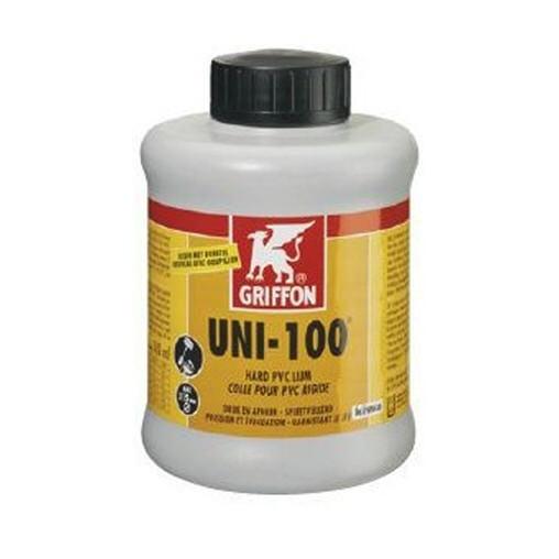 Клей для ПВХ труб Griffon UNI-100 — 250 мл