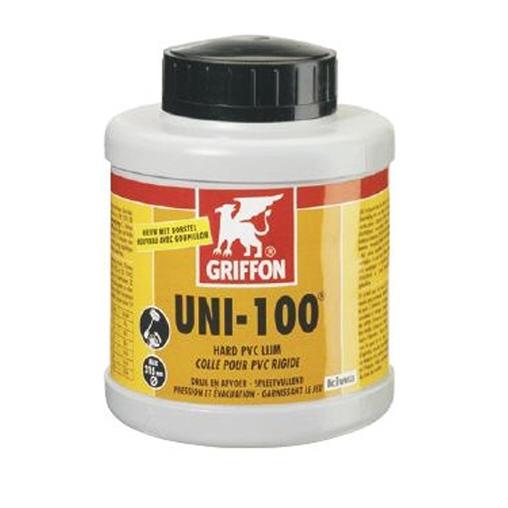Клей для ПВХ труб Griffon UNI-100 — 500 мл