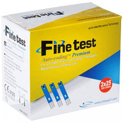Тест-смужки для глюкометра Finetest Auto-coding Premium (50 шт.)