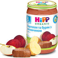 Пюре хипп (Hipp) говядина в картофельном пюре с буряком 220 г