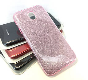 Чохол для Samsung j7 2017, j730 накладка на бампер протиударний glitter Remax