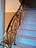 Класичні ковані перила для сходів, фото 9
