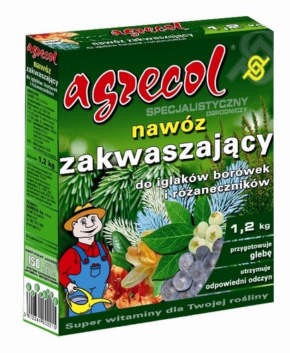 Добриво Agrecol для хвойних підкислення, 1.2 кг.